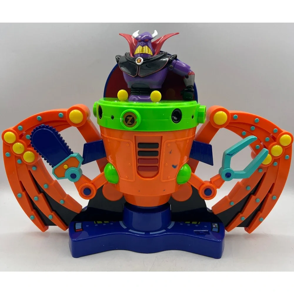 Disney Pixar Toy Story Zurg Spaceship Playset Lights Sounds Figure Working Toy